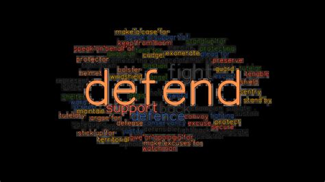 DEFEND Synonyms: 85 Similar and Opposite Words .